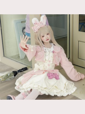 Cream Puff Sweet Lolita 3pc Outfit by Ocelot (OT23)